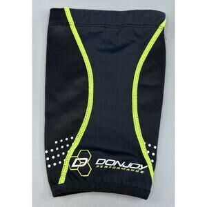 DonJoy Performance Knee Brace Short Undersleeve Size Small Black Slime Green